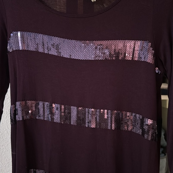 Kische dark plum party dress. - Picture 7 of 8